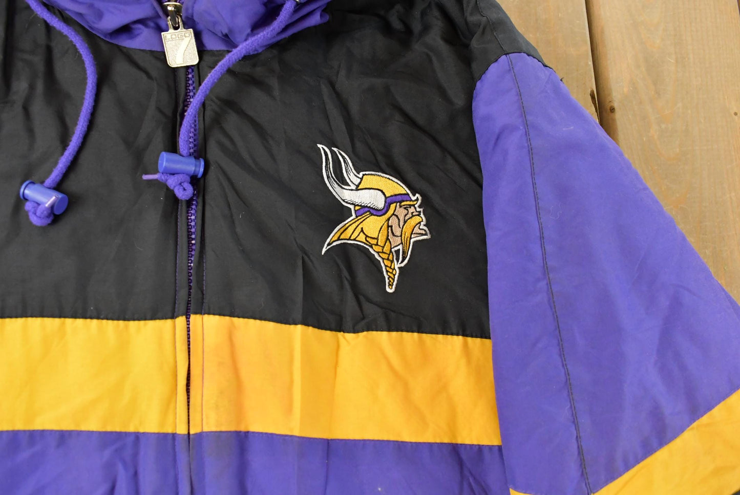 Vintage 90s Minnesota Vikings NFL Jacket Men's Large from propervintagecanada