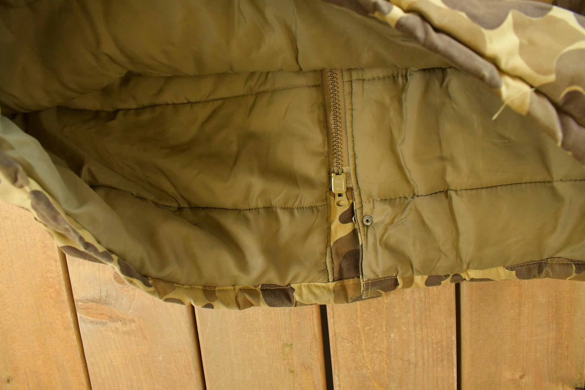 Vintage 90s Mountain Prairie Duck Camo Jacket Men's 3XL from propervintagecanada