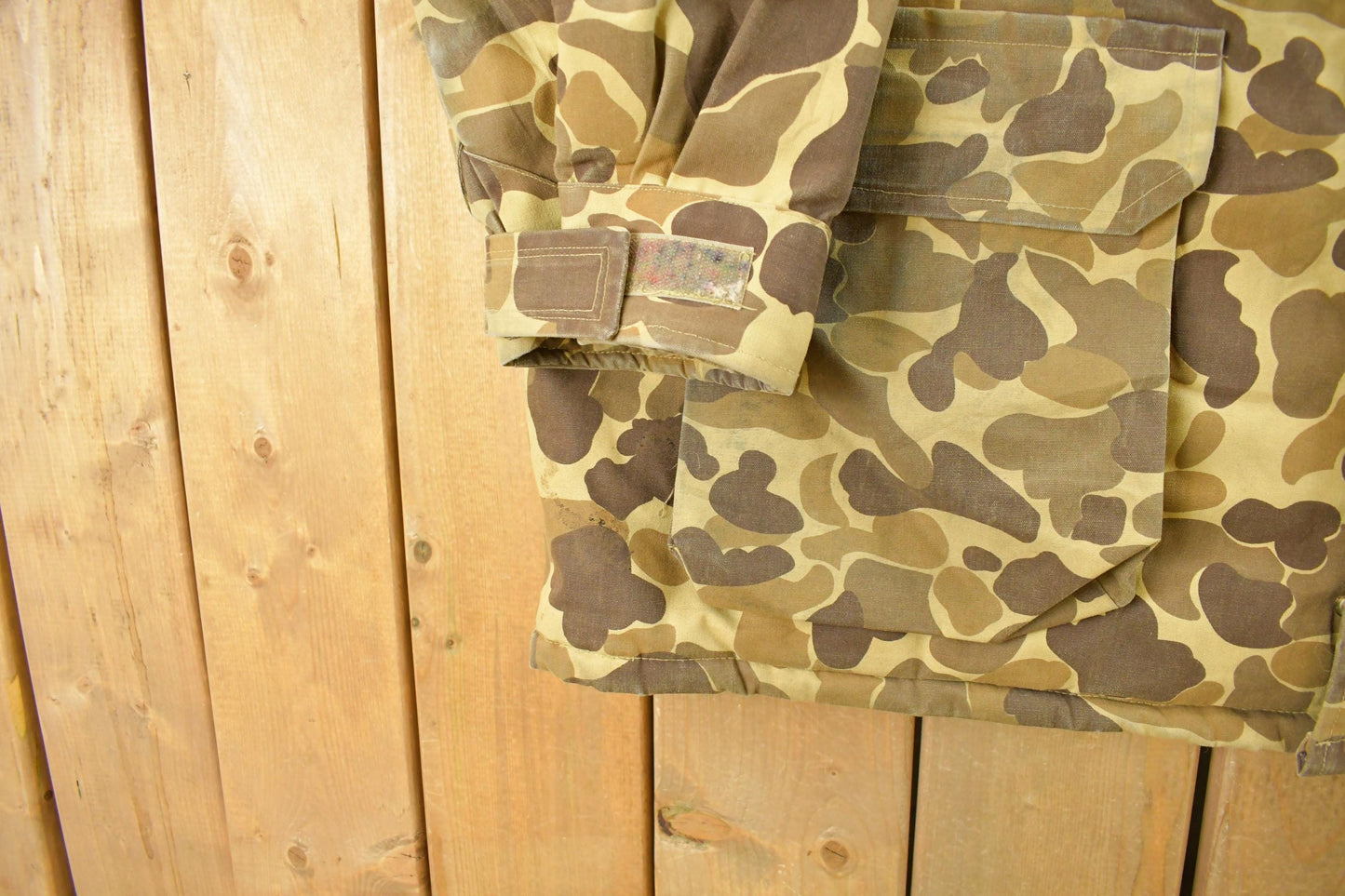Vintage 90s Mountain Prairie Duck Camo Jacket Men's 3XL from propervintagecanada
