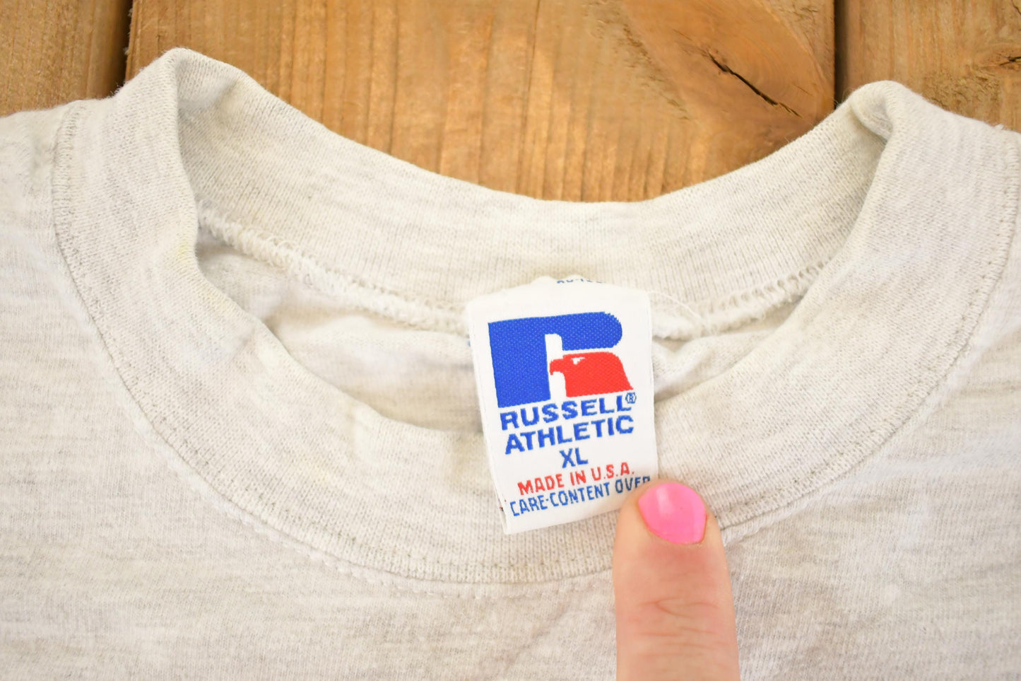 Vintage 90s Nevada Skiing T-Shirt, Russell Athletic, Made in USA from propervintagecanada