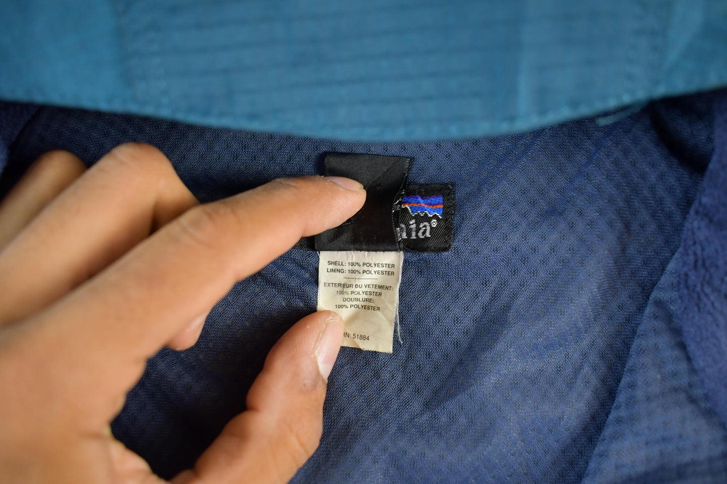 Vintage 90s Patagonia Hooded Jacket: Lightweight Full Zip, Men's Medium from propervintagecanada