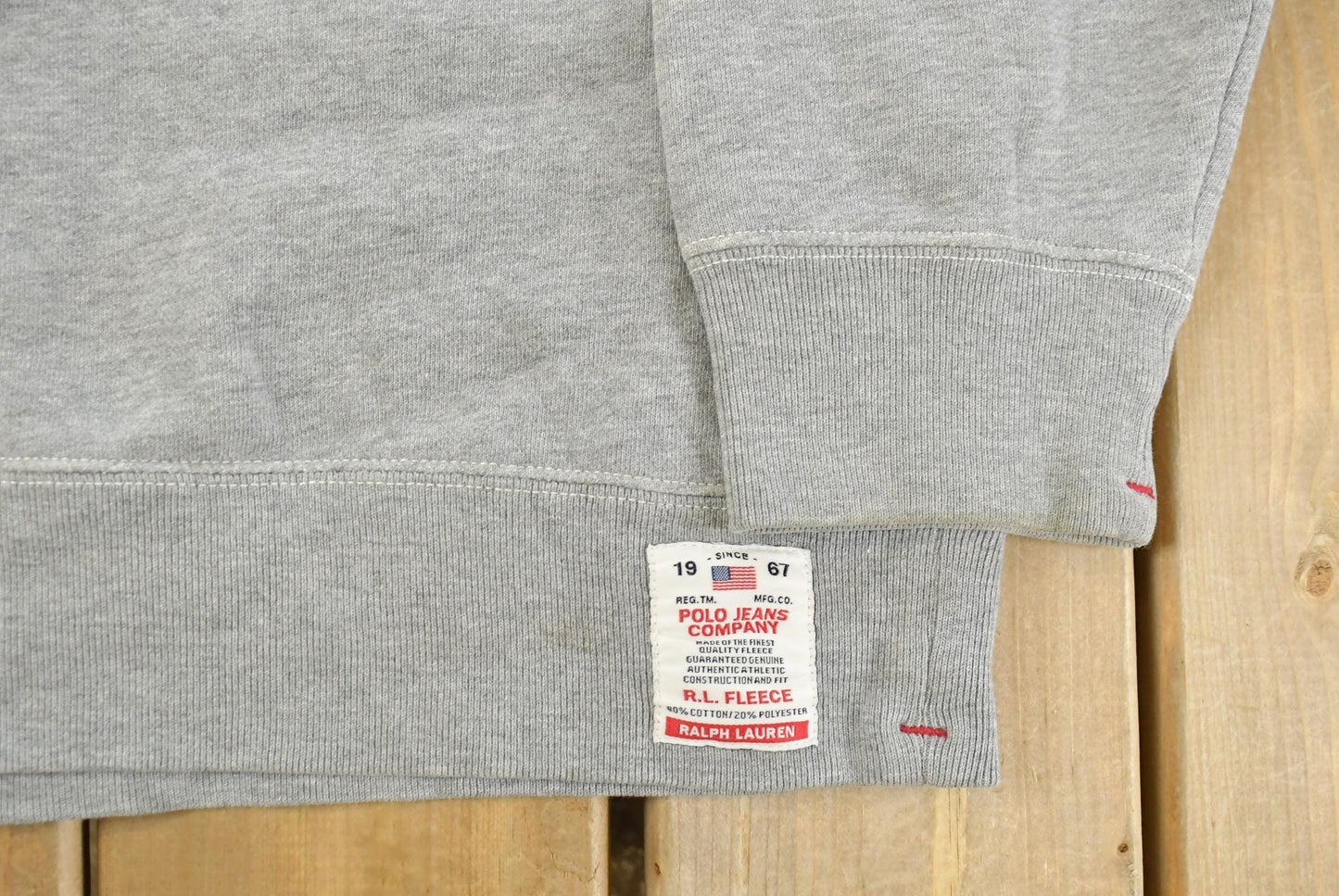 Vintage 90s Polo Jeans Co. Ralph Lauren Crewneck Sweatshirt XL from propervintagecanada