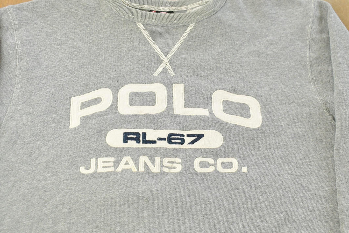Vintage 90s Polo Jeans Co. Ralph Lauren Crewneck Sweatshirt XL from propervintagecanada