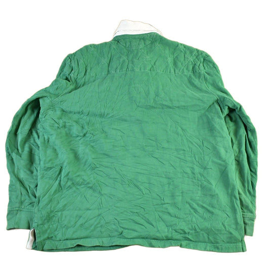 Vintage 90s Polo Ralph Lauren Green Rugby Shirt Men's XL from propervintagecanada