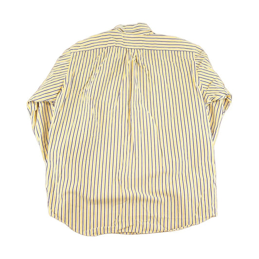 Vintage 90s Polo Ralph Lauren Striped Button-Up Shirt, Men's L from propervintagecanada