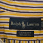 Vintage 90s Polo Ralph Lauren Striped Button-Up Shirt, Men's L from propervintagecanada