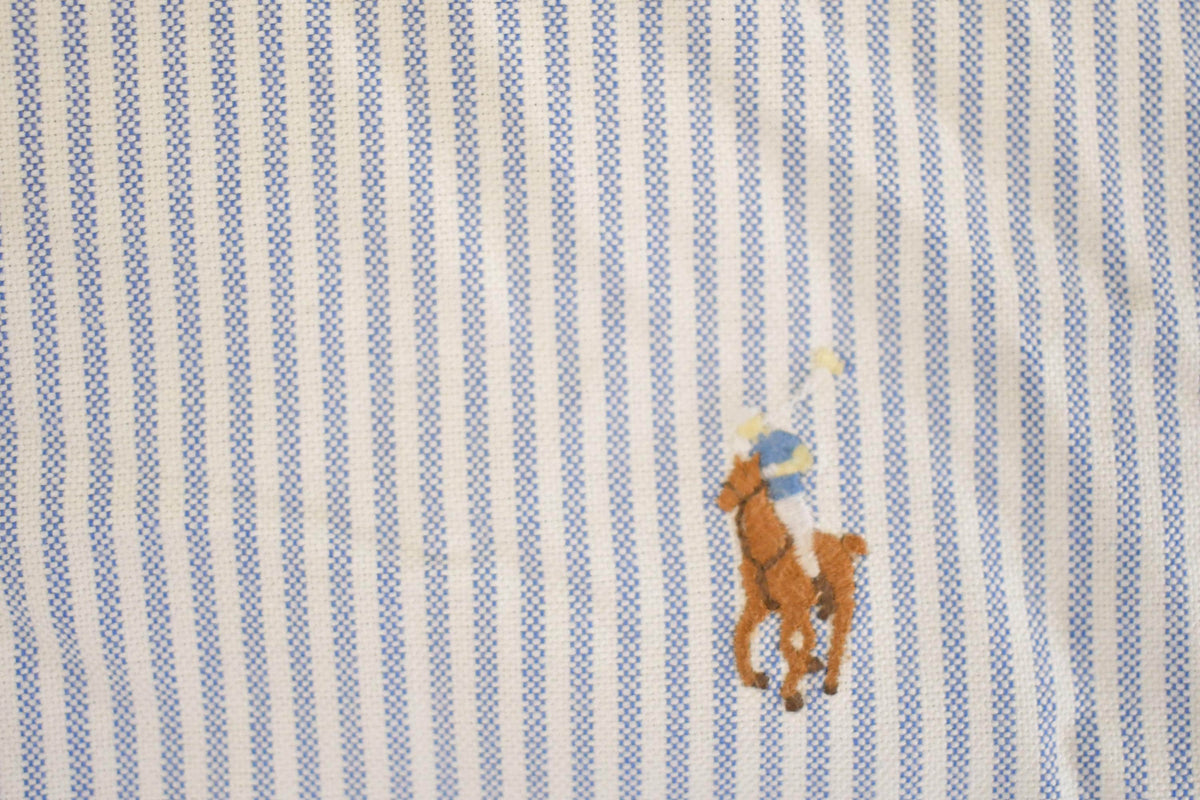 Vintage 90s Polo Ralph Lauren Striped Button-Up Shirt, Men's XXL from propervintagecanada