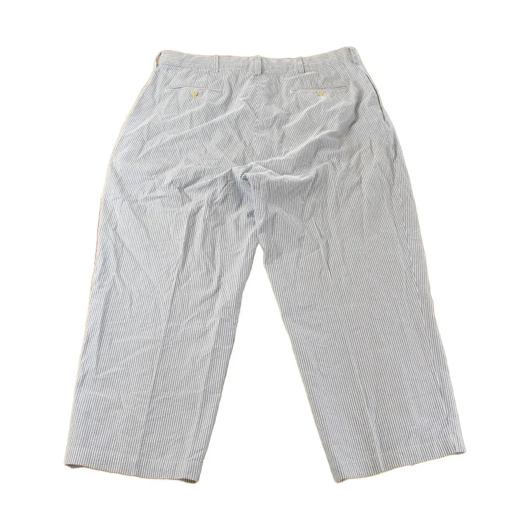 Vintage 90s Polo Ralph Lauren Striped Trousers, Men's 38x26 from propervintagecanada