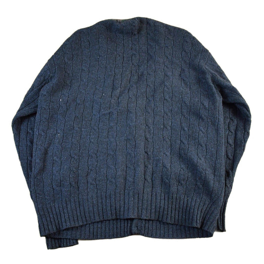 Vintage 90s Polo Ralph Lauren Wool Knit Cardigan Men's XL from propervintagecanada