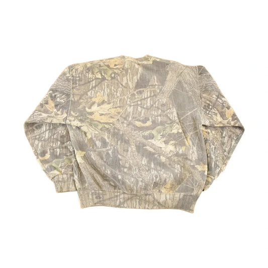 Vintage 90s Realtree Camo Crewneck Sweatshirt, Men's L from propervintagecanada