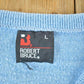 Vintage 90s Robert Bruce Knit V Neck Sweater Mens S from propervintagecanada
