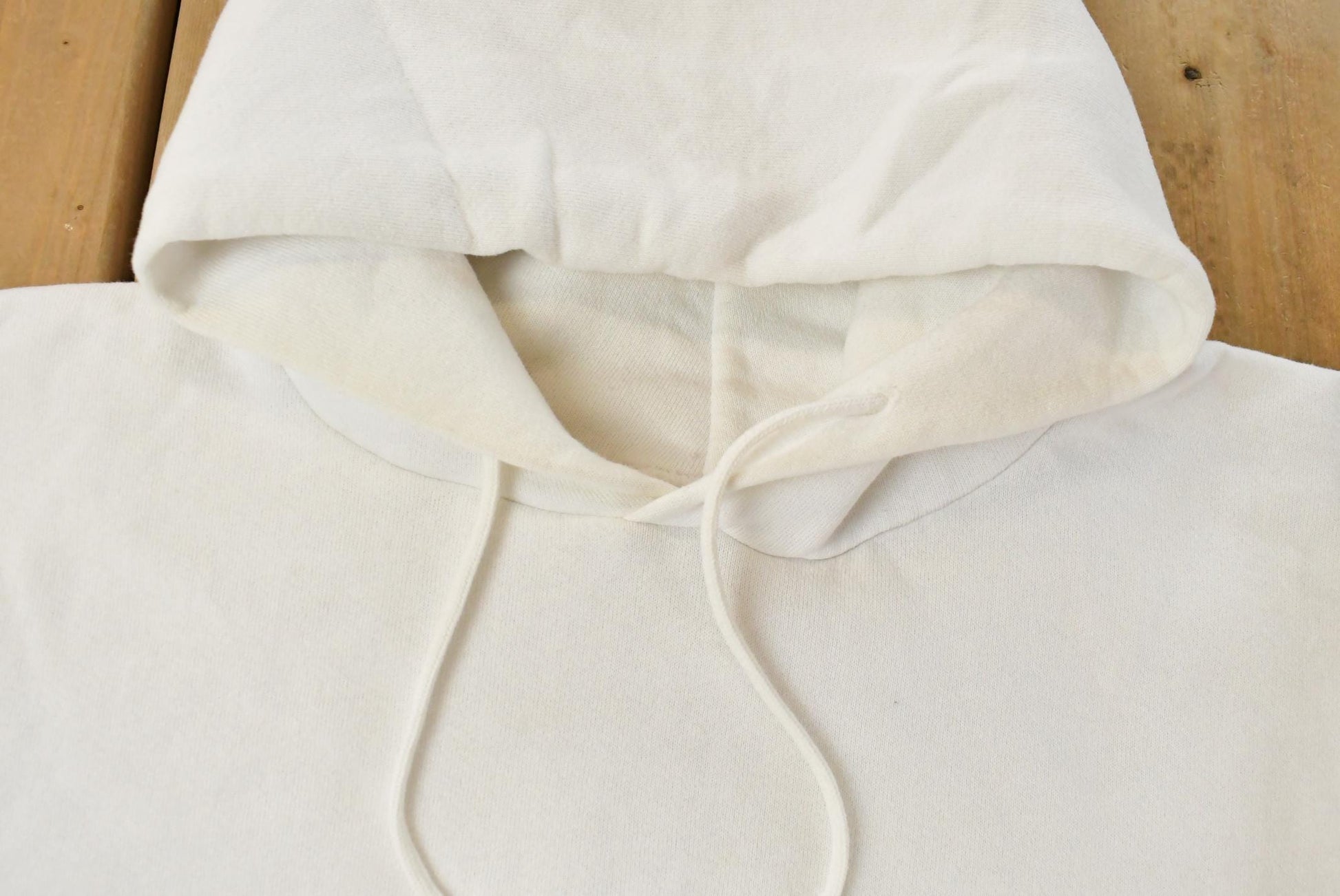 Vintage 90s Russell Athletics Blank Hoodie Sweatshirt Men's XL from propervintagecanada