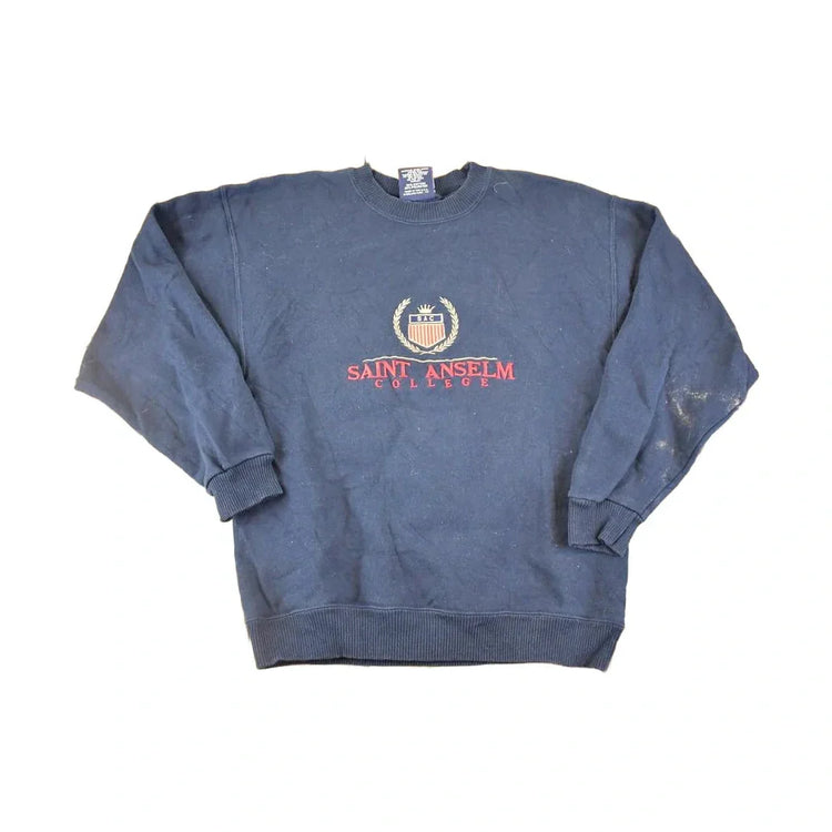 Vintage 90s Saint Anselm College Crewneck Sweatshirt, Men's M from propervintagecanada