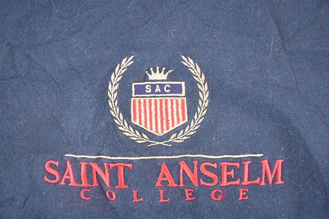 Vintage 90s Saint Anselm College Crewneck Sweatshirt, Men's M from propervintagecanada