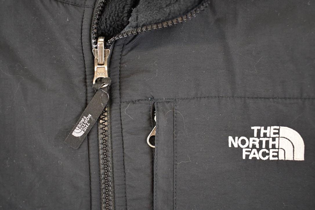 Vintage 90s The North Face Fleece Sweater, Women's XL from propervintagecanada