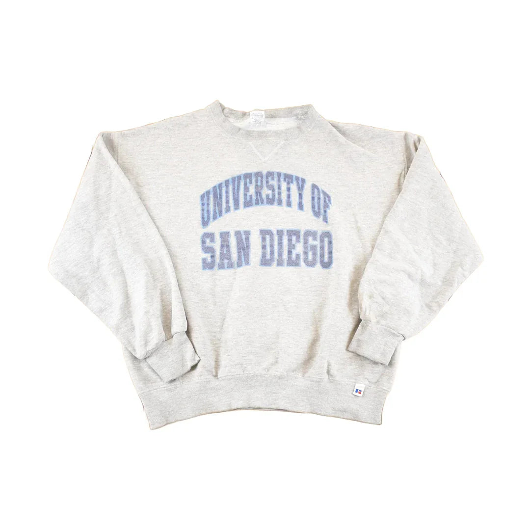 Vintage 90s University of San Diego Crewneck Sweatshirt, Men's M from propervintagecanada