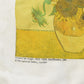 Vintage 90s Van Gogh Sunflowers Crewneck Sweatshirt, National Gallery, Made in UK from propervintagecanada