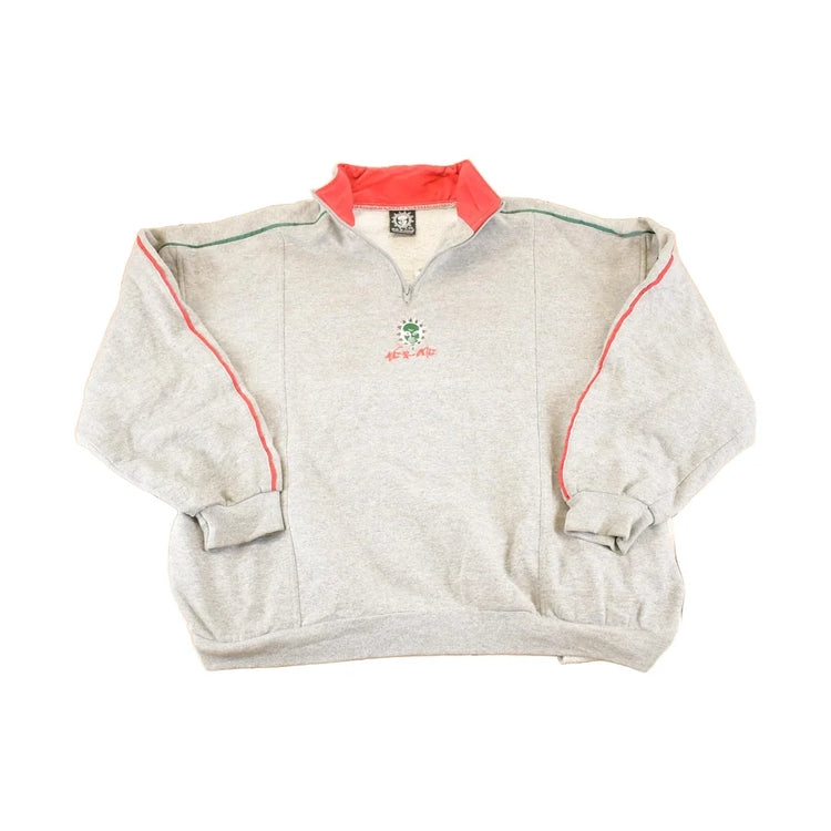 Vintage 90s We R One Quarter Zip Sweatshirt, Men's XXL from propervintagecanada