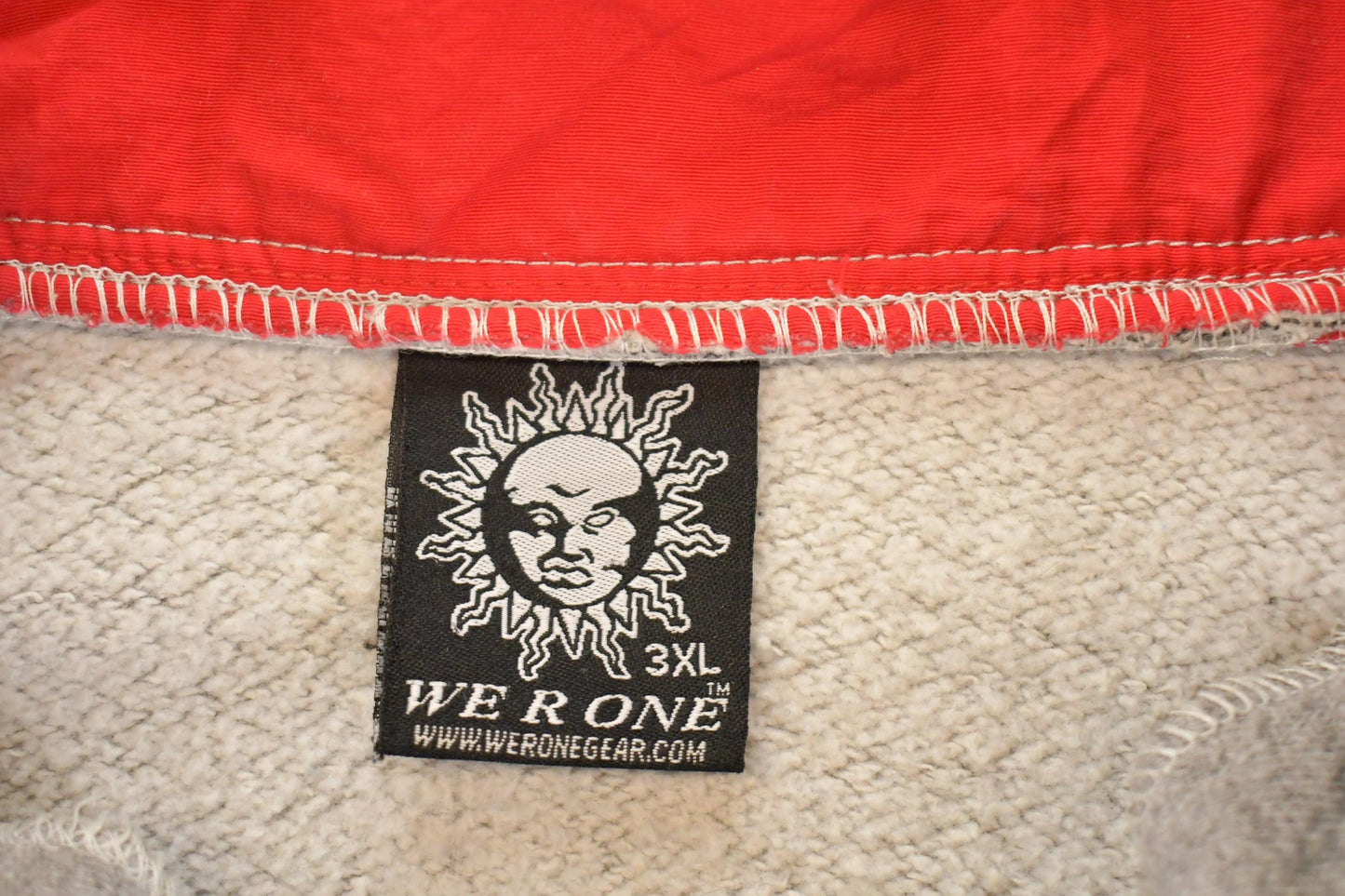 Vintage 90s We R One Quarter Zip Sweatshirt, Men's XXL from propervintagecanada