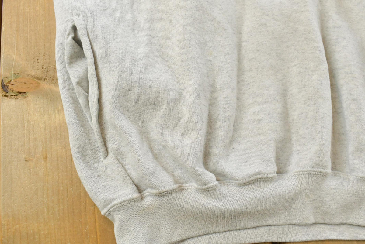 Vintage 90s Wisconsin Badgers Hoodie Sweatshirt Men's M Made in USA Collegiate Sweater from propervintagecanada