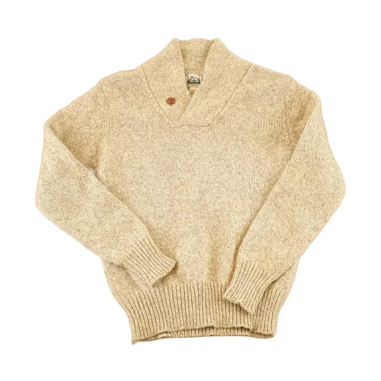 Vintage 90s Woolrich Knit Sweater - Abstract Pattern Pullover, Men's S from propervintagecanada