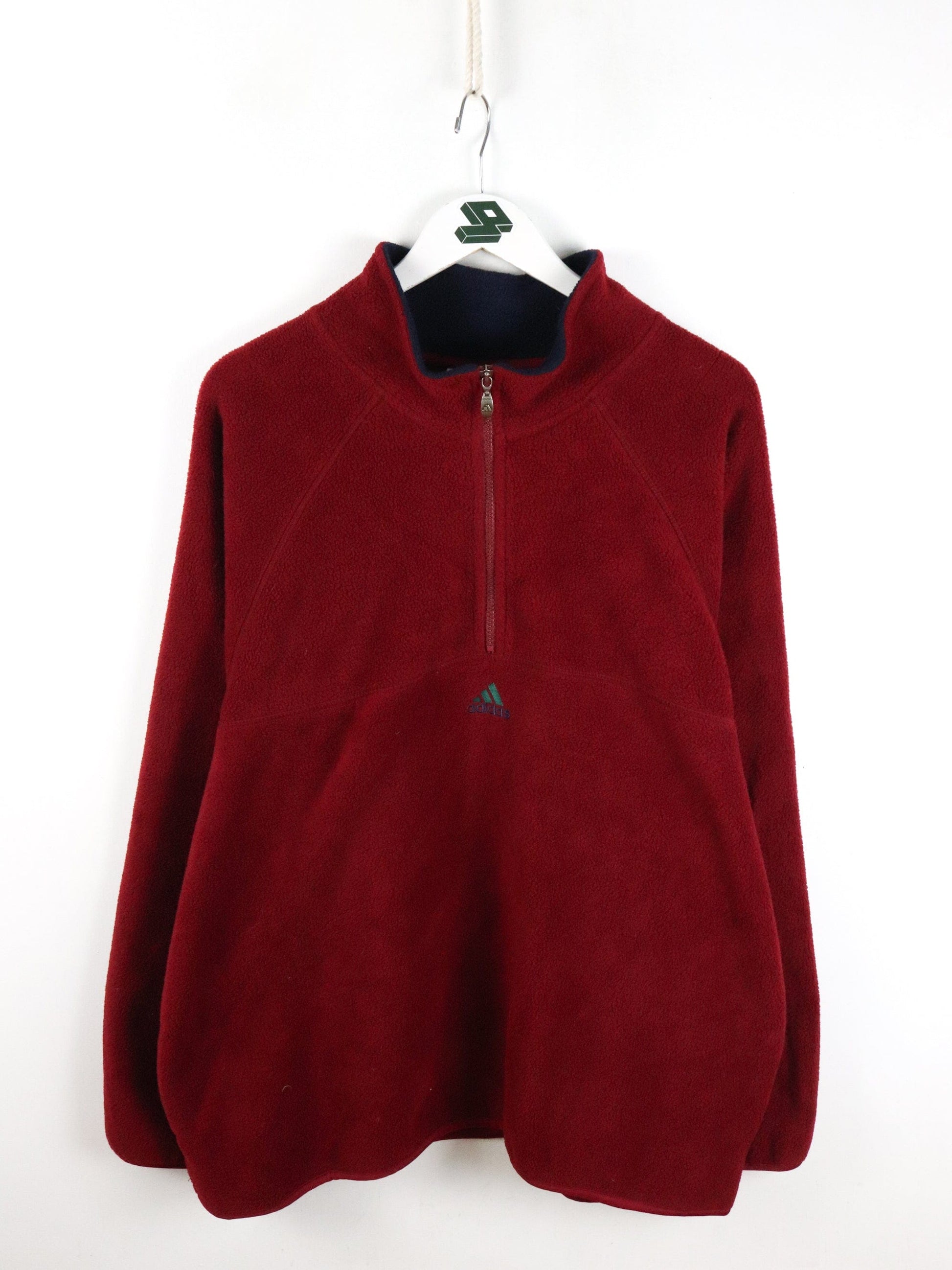Vintage Adidas Fleece Sweater Mens XL Red from propervintagecanada