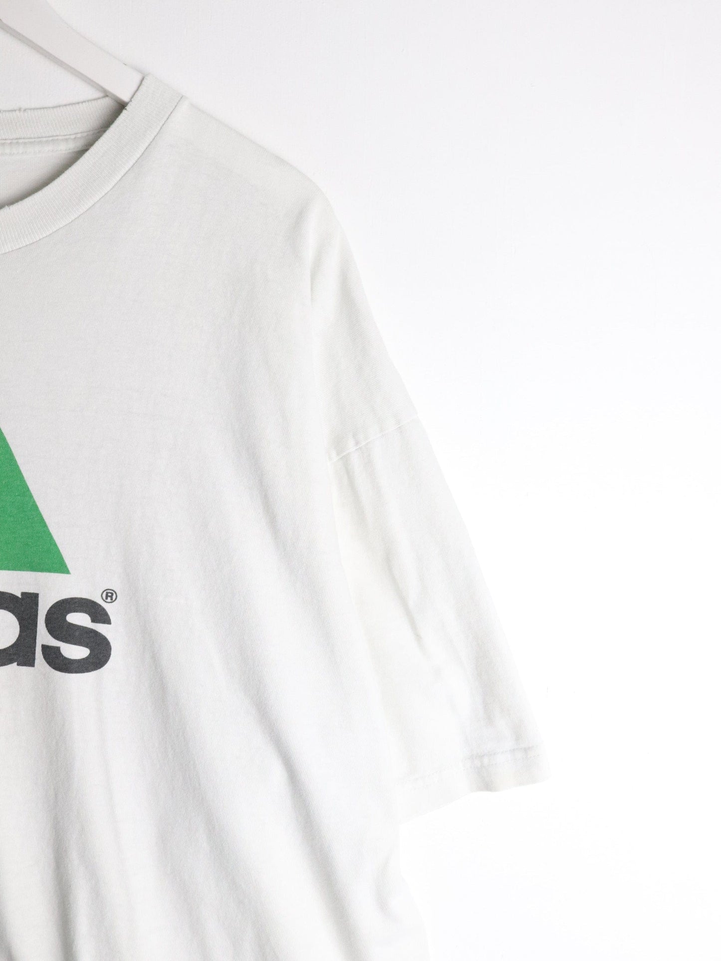 Vintage Adidas T Shirt Mens XL White Triferg from propervintagecanada