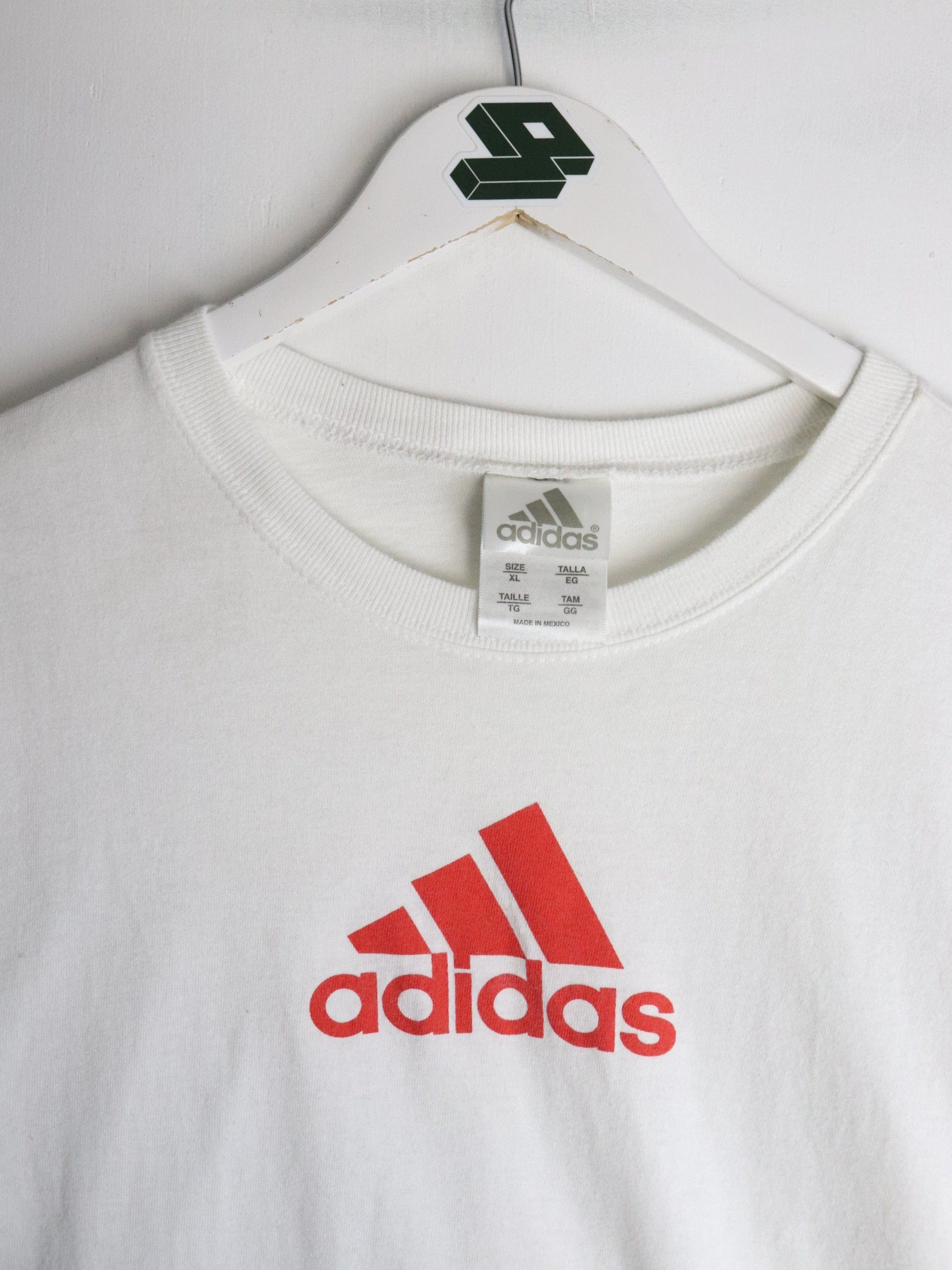 Vintage Adidas T Shirt Womens XL White from propervintagecanada