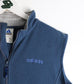 Vintage Adidas Vest Youth Large Blue Fleece