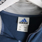 Vintage Adidas Vest Youth Large Blue Fleece