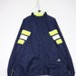 Vintage Adidas Windbreaker Mens 2XL Blue Jacket 90s