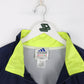 Vintage Adidas Windbreaker Mens 2XL Blue Jacket 90s