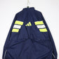 Vintage Adidas Windbreaker Mens 2XL Blue Jacket 90s