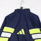 Vintage Adidas Windbreaker Mens 2XL Blue Jacket 90s