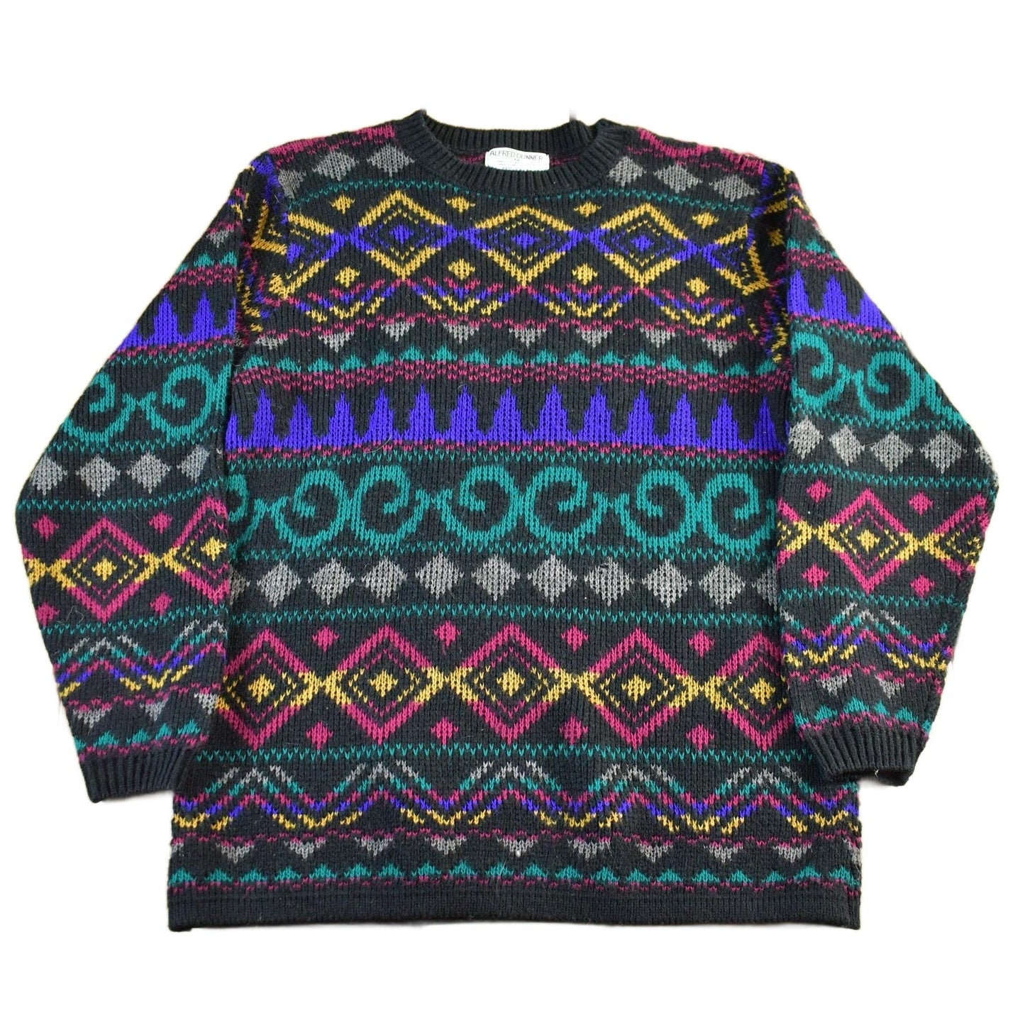 Vintage Alfred Dunner Knit Sweater Women's Medium from propervintagecanada