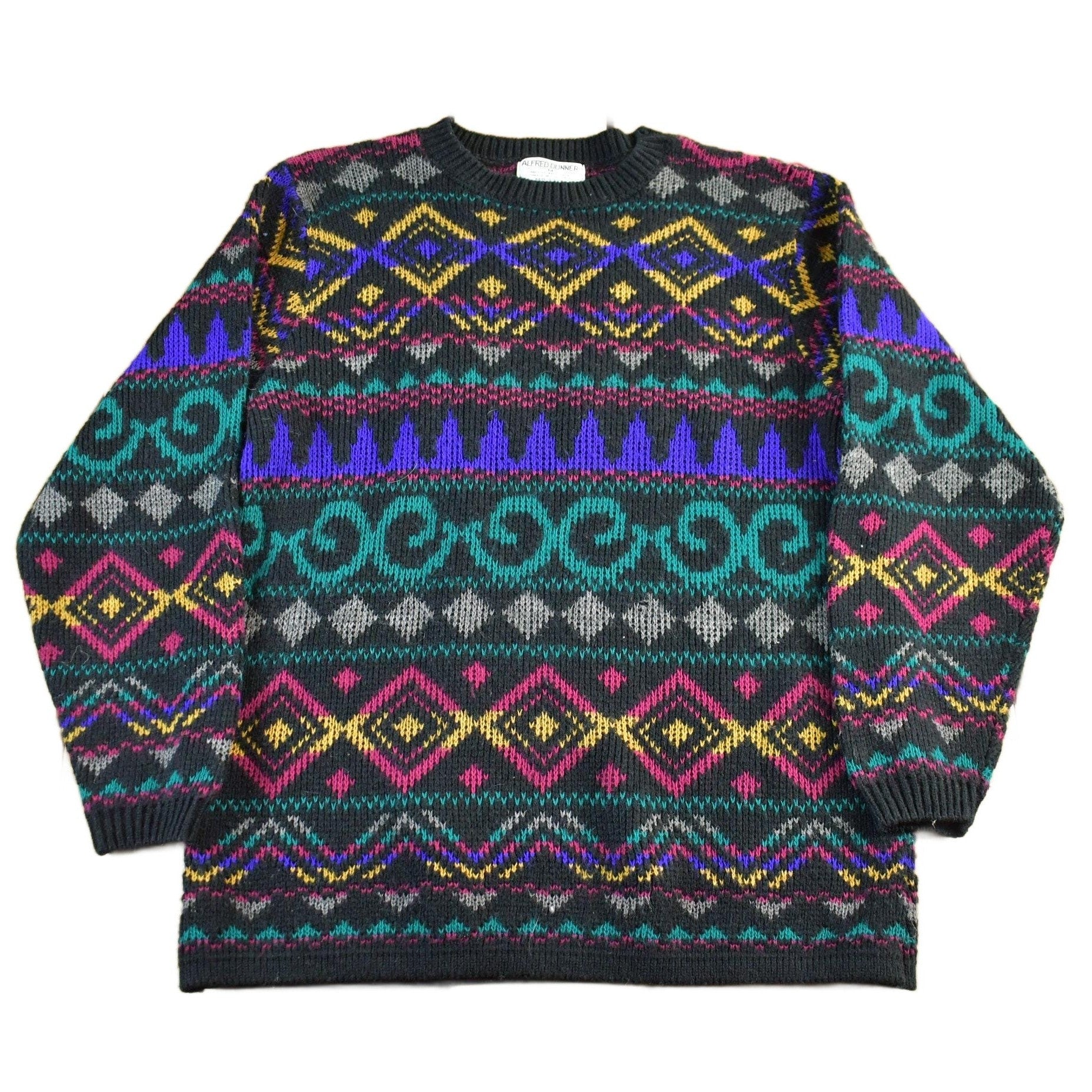 Vintage Alfred Dunner Knit Sweater Women's Medium from propervintagecanada