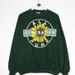 Vintage All Generation Pure Sweatshirt Mens L/XL Green Floral Sweater