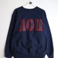Vintage Alpha Omicron Pi Sweatshirt Mens Large Blue College from propervintagecanada