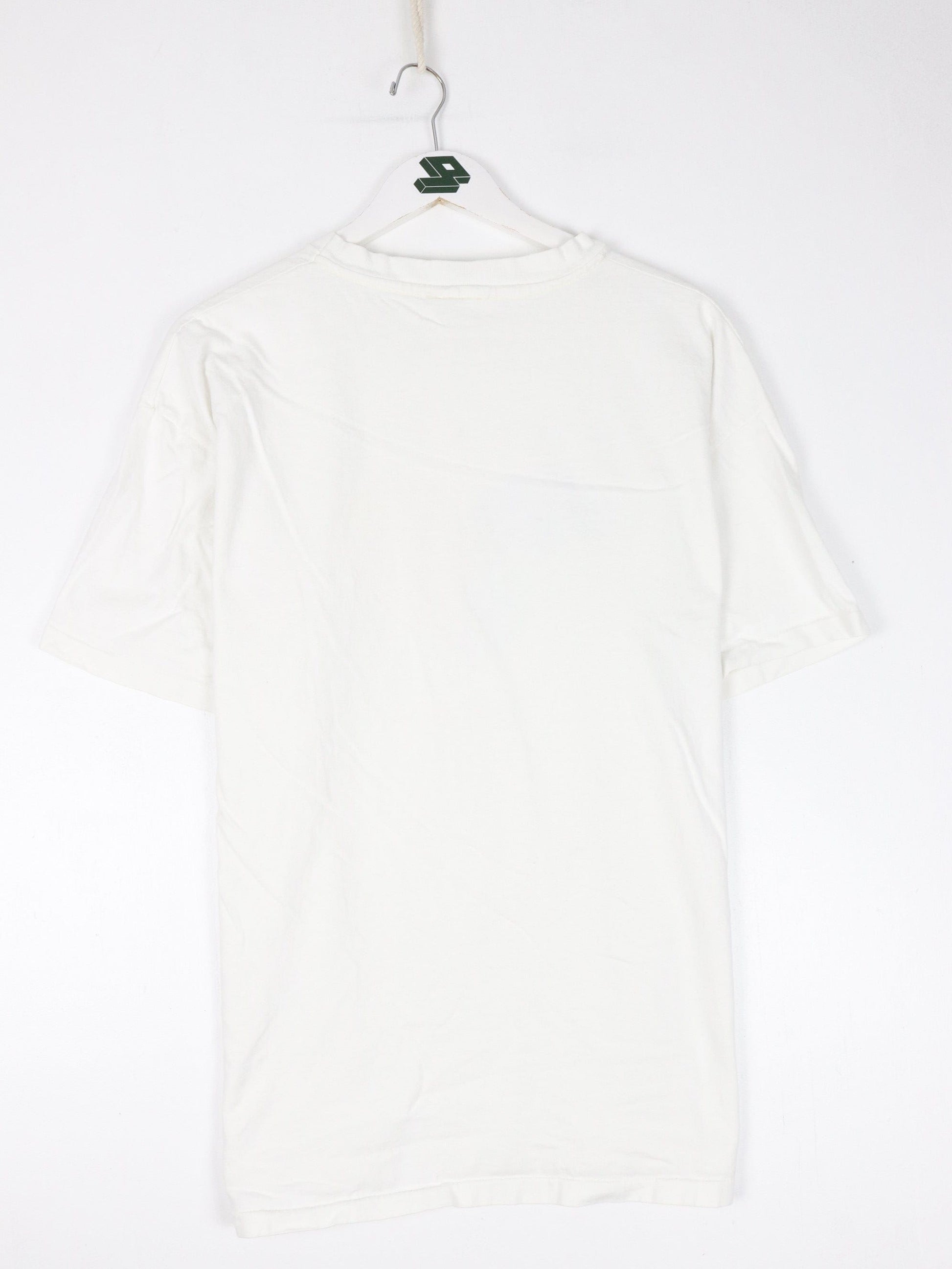 Vintage America T Shirt Mens XL White 90s Heart USA