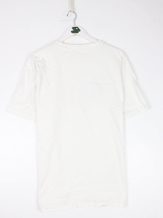 Vintage America T Shirt Mens XL White 90s Heart USA