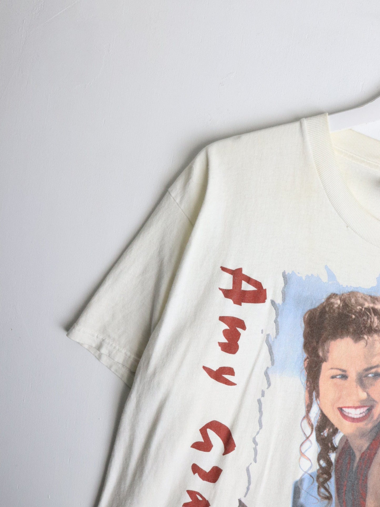 Vintage Amy Grant T Shirt Mens Large White House of Love