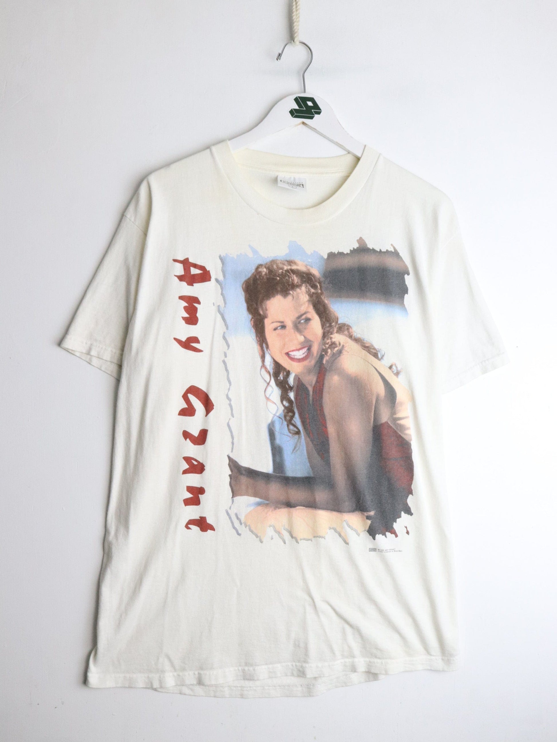 Vintage Amy Grant T Shirt Mens Large White House of Love