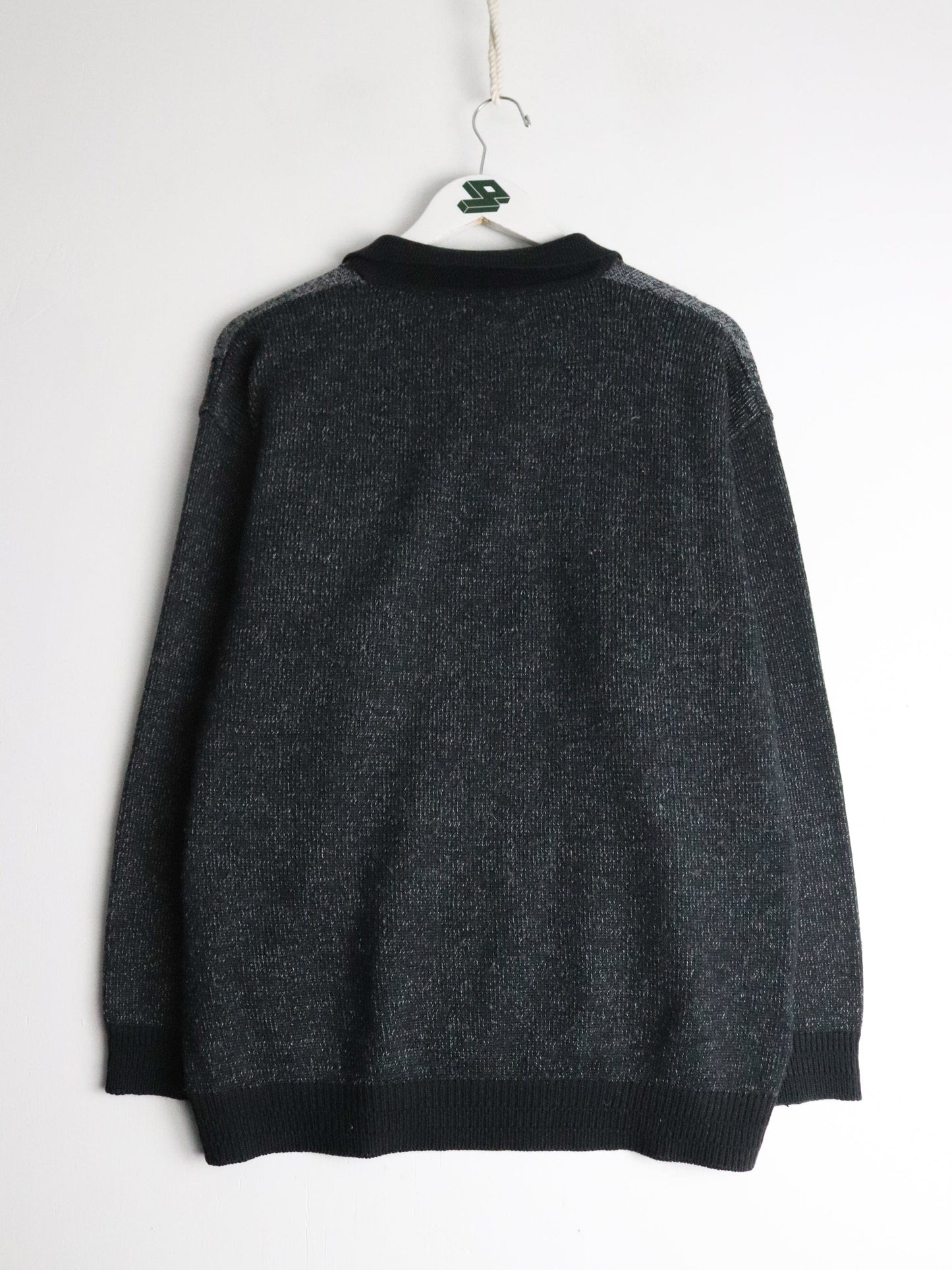 Vintage Arnold Palmer Sweater Mens Small Grey Knit from propervintagecanada