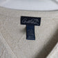 Vintage Arnold Palmer Sweater Mens XL Beige Knit Cardigan