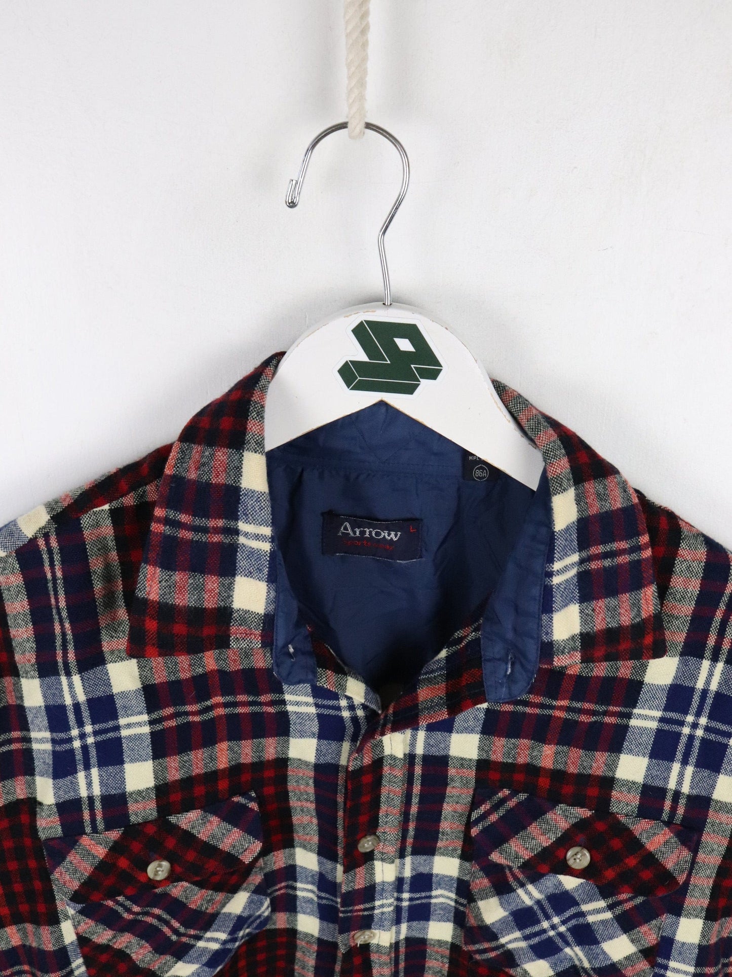 Vintage Arrow Shirt Mens Large Red Flannel from propervintagecanada