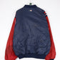 Vintage Atlanta Braves Jacket Mens 2XL Blue Wax Cost MLB Varsity Bomber from propervintagecanada