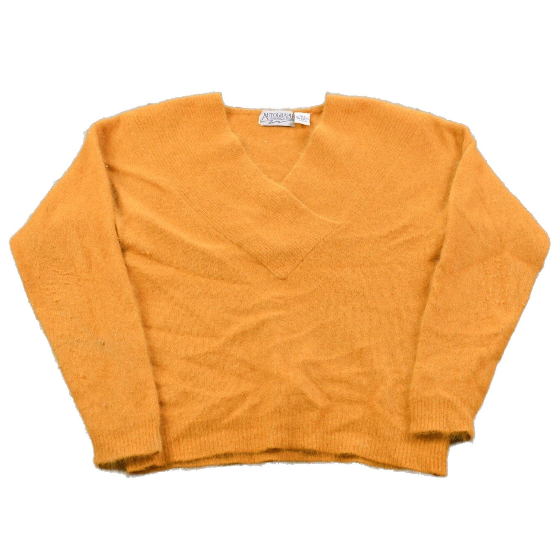 Vintage Autograph Knitted Wool Sweater Men's Small from propervintagecanada