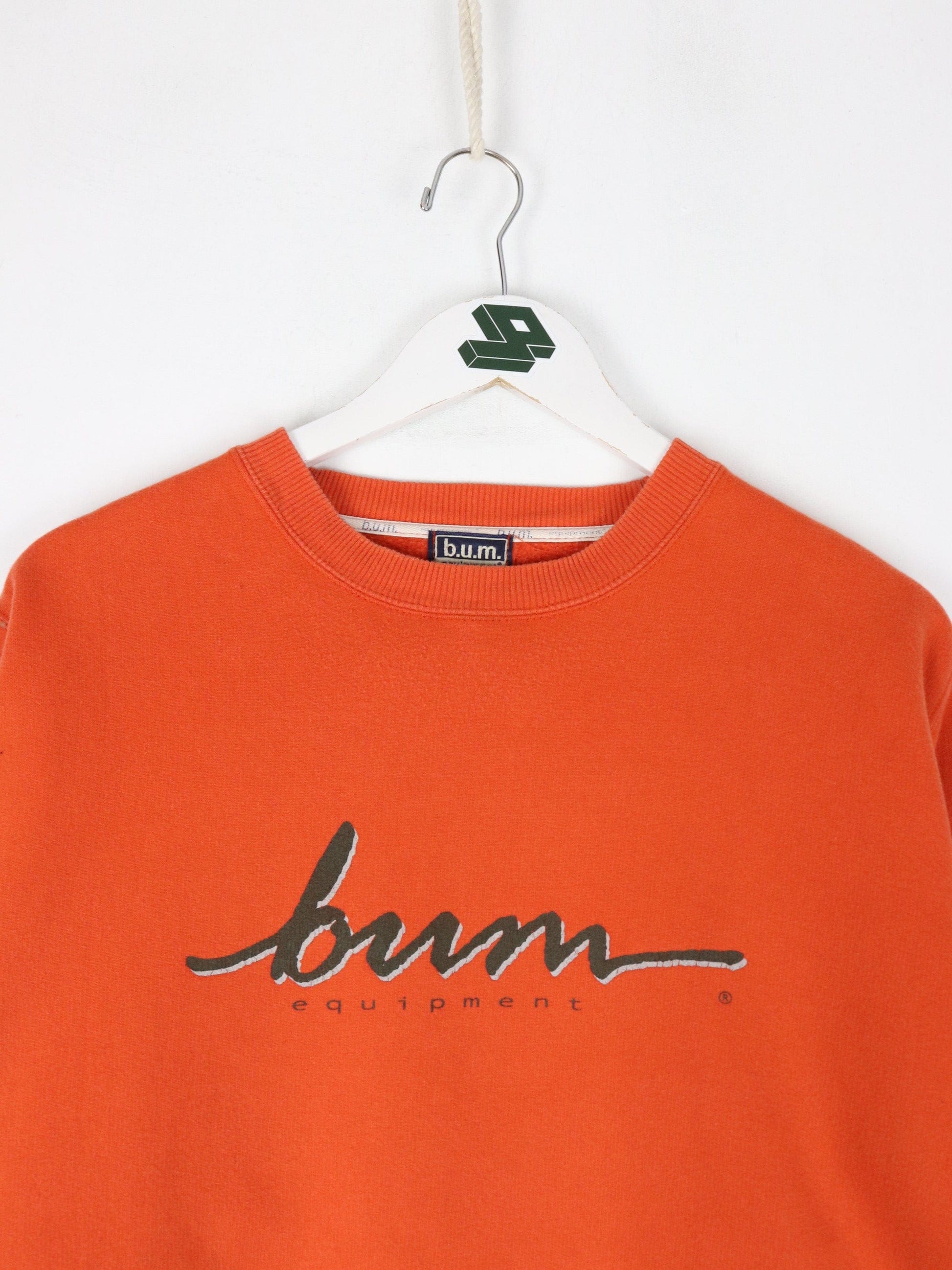 Vintage B.U.M. Equipment Sweatshirt Youth XL Orange from propervintagecanada