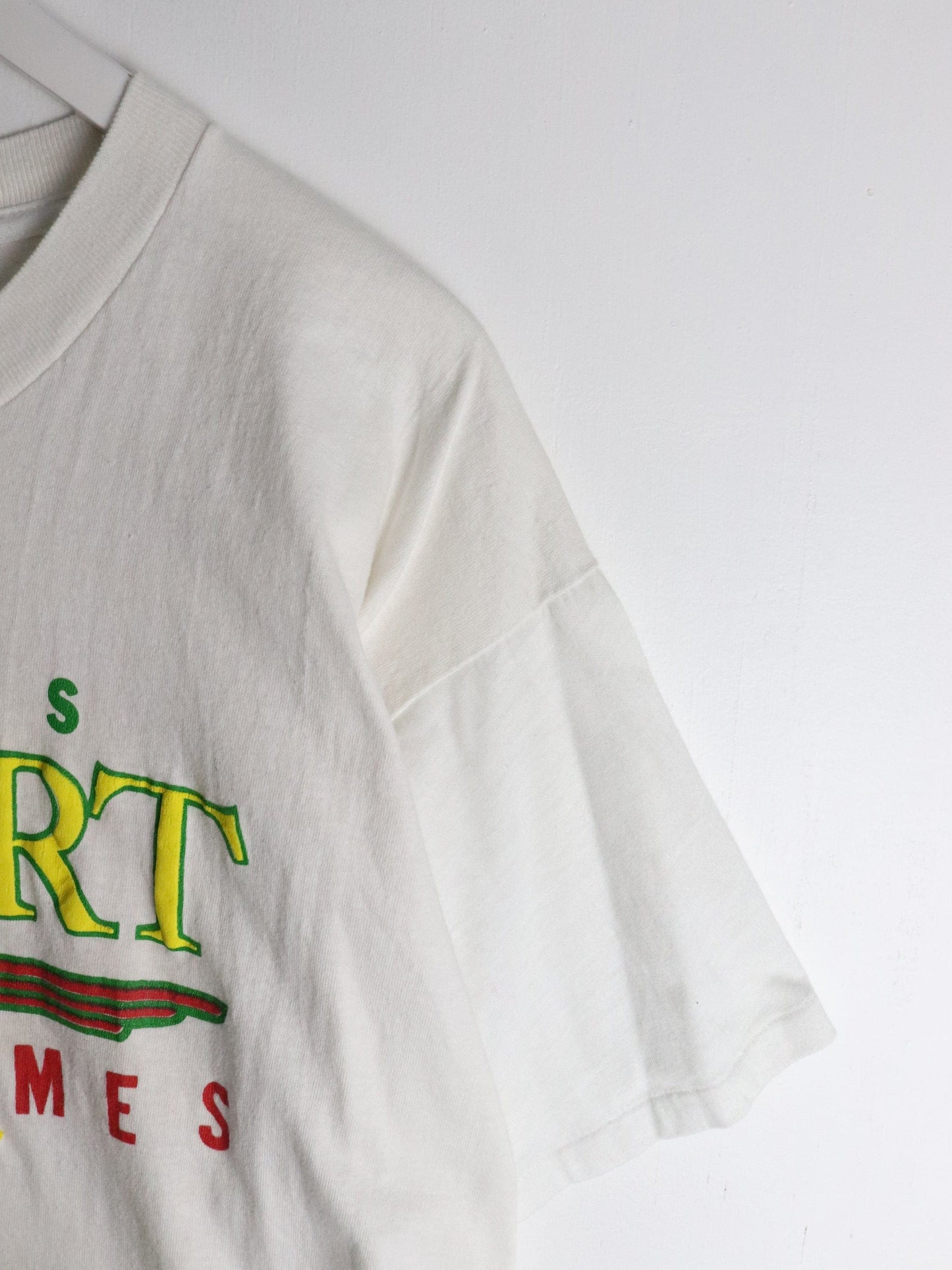 Vintage Bahamas Passport T Shirt Mens XL White 90s Funny from propervintagecanada