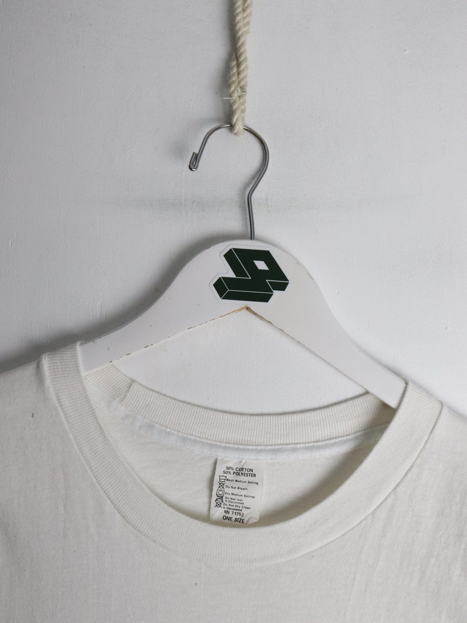 Vintage Bahamas Passport T Shirt Mens XL White 90s Funny from propervintagecanada